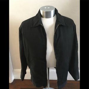 Men's Dickies Black Quilted Jacket